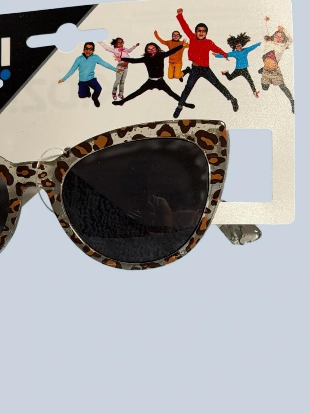 Foster Grant Kids Leopard Cat Eye Sunglasses - Brown & Black NWT